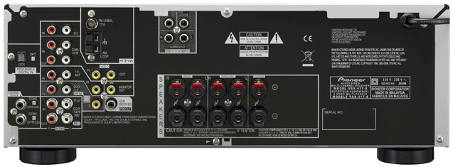 Pannello posteriore Pioneer VSX-417