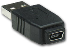 IADAP USB-AM / vue 5F mini-B