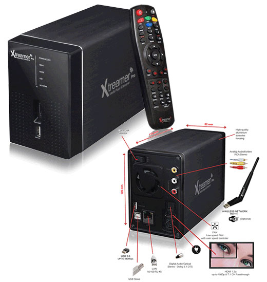 Xtreamer Xtreamer Pro 4TB ESPVIDXTR005