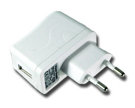 Alimentatore USB EURO bianco per HD Fury