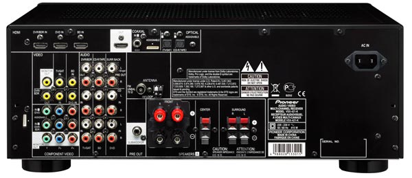 Sintoamplificatore Pioneer VSX-421-K Pannello posteriore