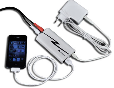 HRT iStreamer: Convertitore D/A per iPod/iPhone/iPad. Esempio di collegamento