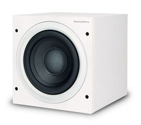 B&W ASW608: Subwoofer compatto della serie 600 New. Finitura: bianco opaco