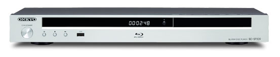 Lettore Blu-Ray 3D Onkyo BD-SP309 2 porte USB compatibile DivX HD HDMI BD-Live Colore Silver