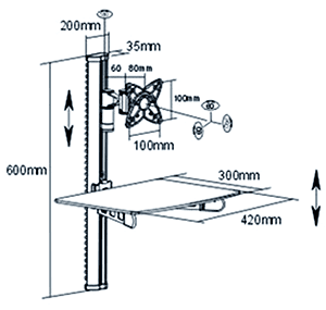 Taille support Opéra F / 20 BK