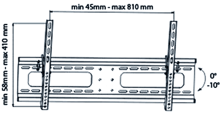 Misure e dimensioni Opera WM/123 BK