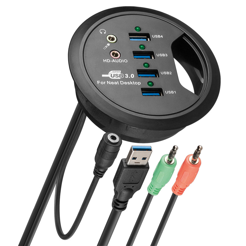 goobay IUSB3-HUB80 XXL Image