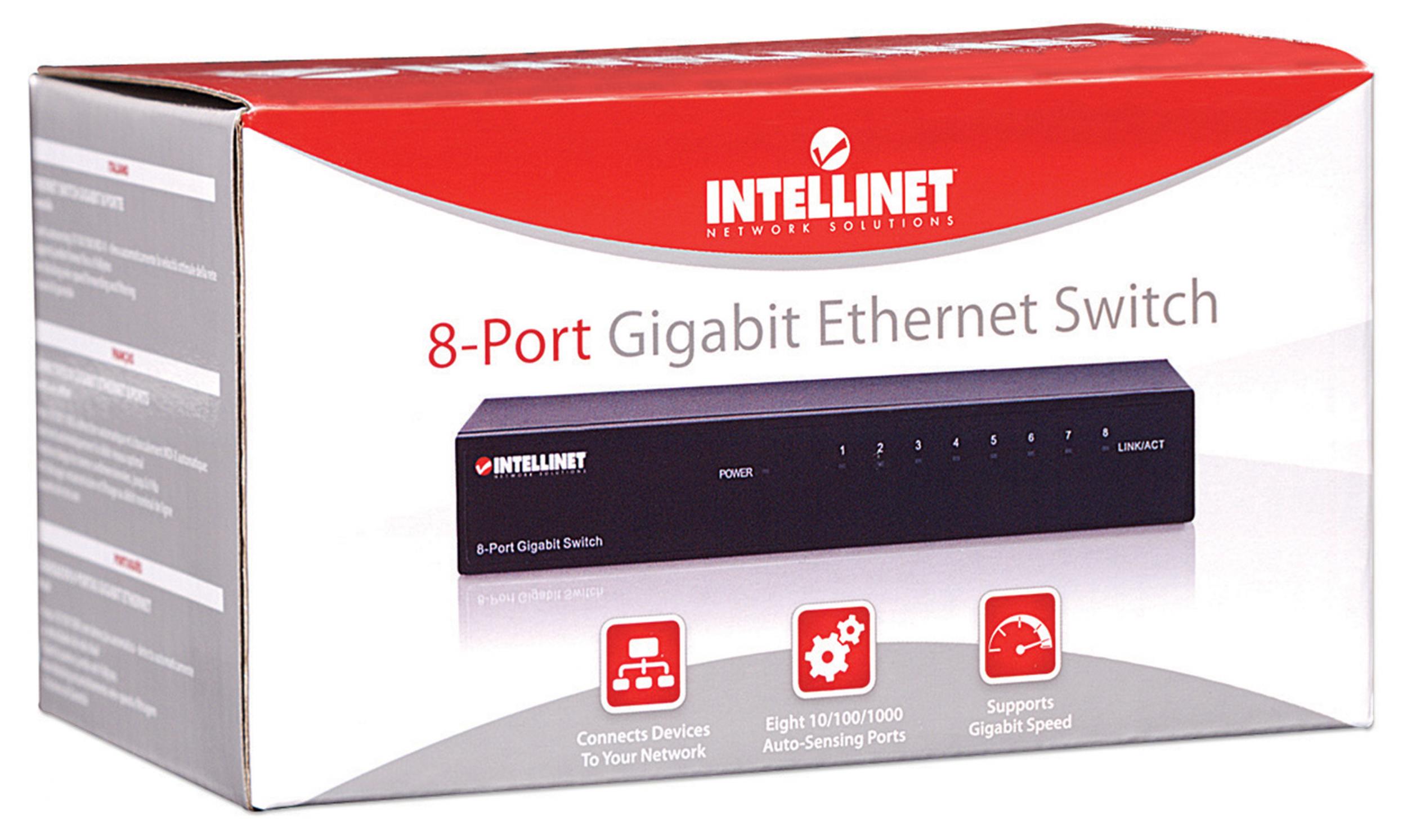Intellinet I-SWHUB GB-800