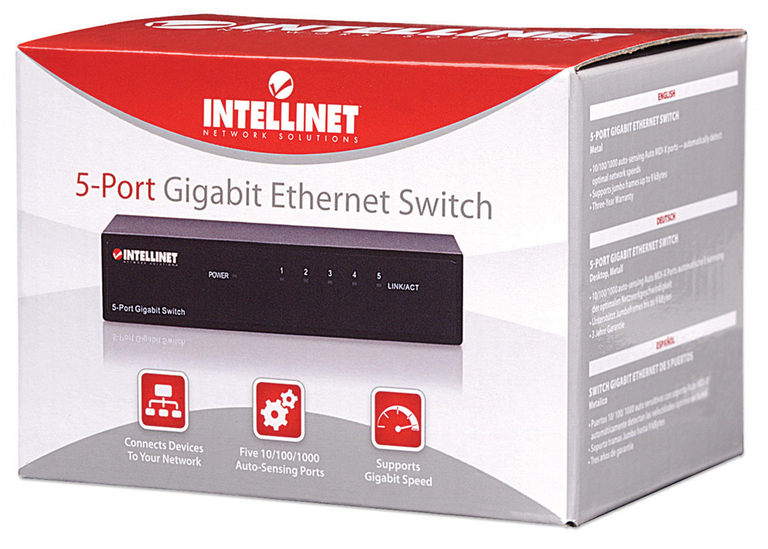 Intellinet I-SWHUB GB-500