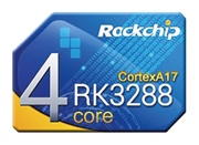 CPU Rockchip RK3288 Cortex-A17