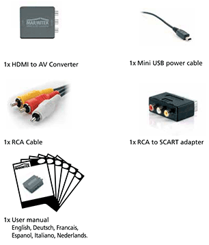 Marmitek Connect HA13 contenido