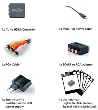 Marmitek Connect AH31 Contenu