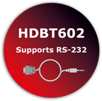 Supporto RS-232 extender ebode HDBT602