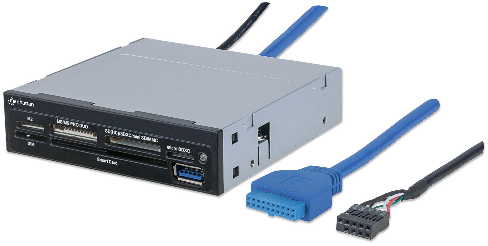 Immagine XXL Manhattan I-CARD-USB3-SMC