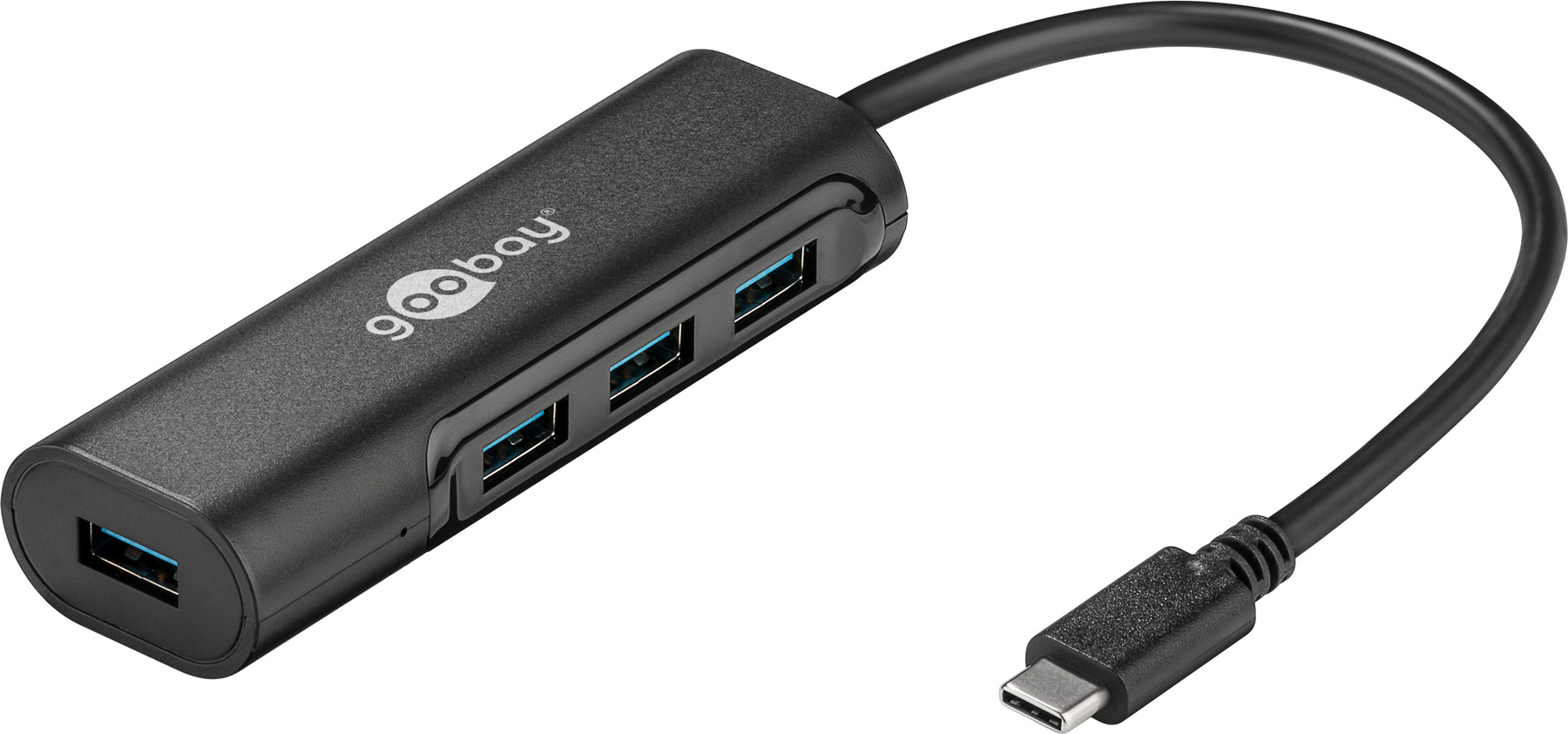 Imagen XXL goobay IUSB31C-HUB4BK